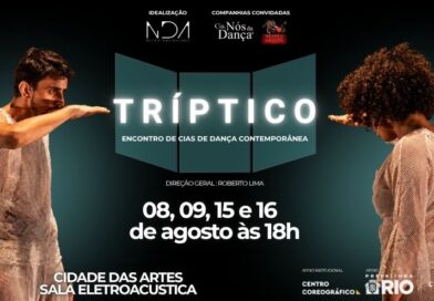 Tríptico retorna à Cidade das Artes para segundo fim de semana de dança contemporânea