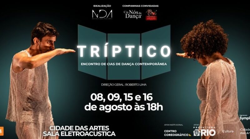 Tríptico retorna à Cidade das Artes para segundo fim de semana de dança contemporânea