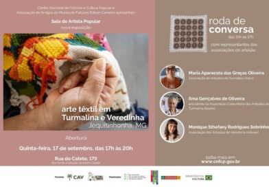 Arte têxtil de Turmalina e Veredinha ganha exposição no Catete, no Rio