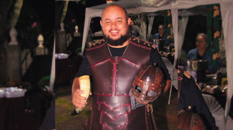 Diego Claudino transforma o universo medieval em experiência cultural no Rio