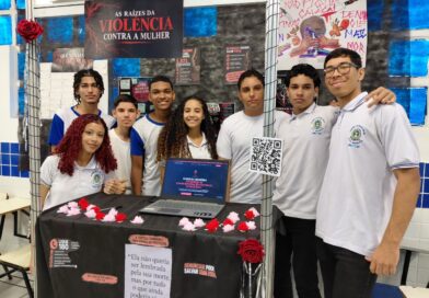 Estudantes da FAETEC desenvolvem projeto de conscientização sobre a violência contra a mulher Estudantes da FAETEC desenvolvem projeto de conscientização sobre a violência contra a mulher