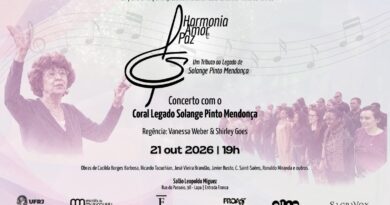 Concerto gratuito homenageia legado da maestrina Solange Pinto Mendonça na Escola de Música da UFRJ