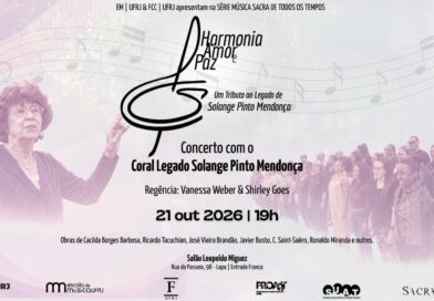 Concerto gratuito homenageia legado da maestrina Solange Pinto Mendonça na Escola de Música da UFRJ
