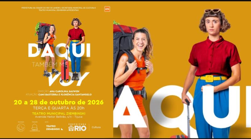 “Daqui também me voy” leva a palhaçaria e a comicidade física ao Teatro Municipal Ziembinski