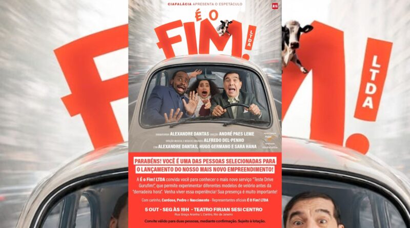É O FIM! LTDA transforma a morte em experiência musical irreverente e brasileira